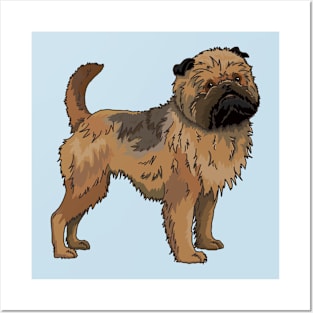 Affenpinscher dog Posters and Art